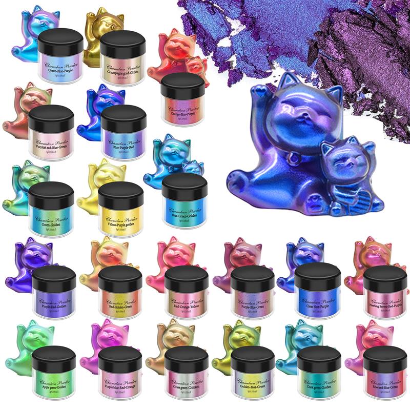 Nail Art Emerald - 3g Chameleon Mica Powder Epoxy Resin