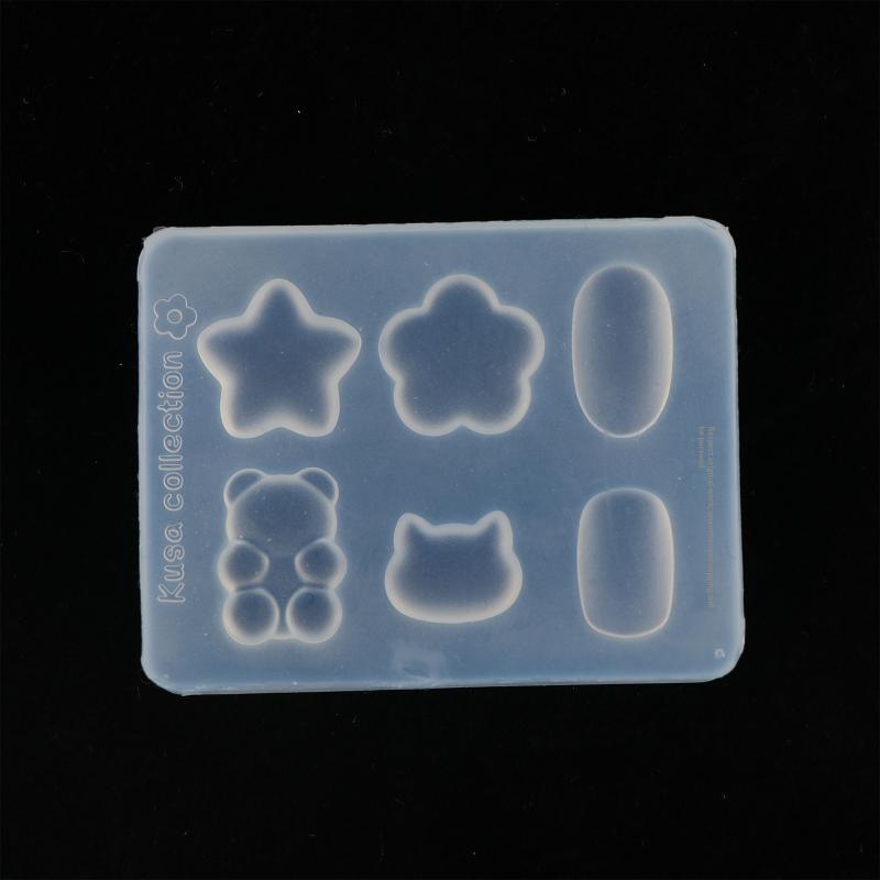 Nail Art Emerald - Nail Art 3D Silicone Mold for