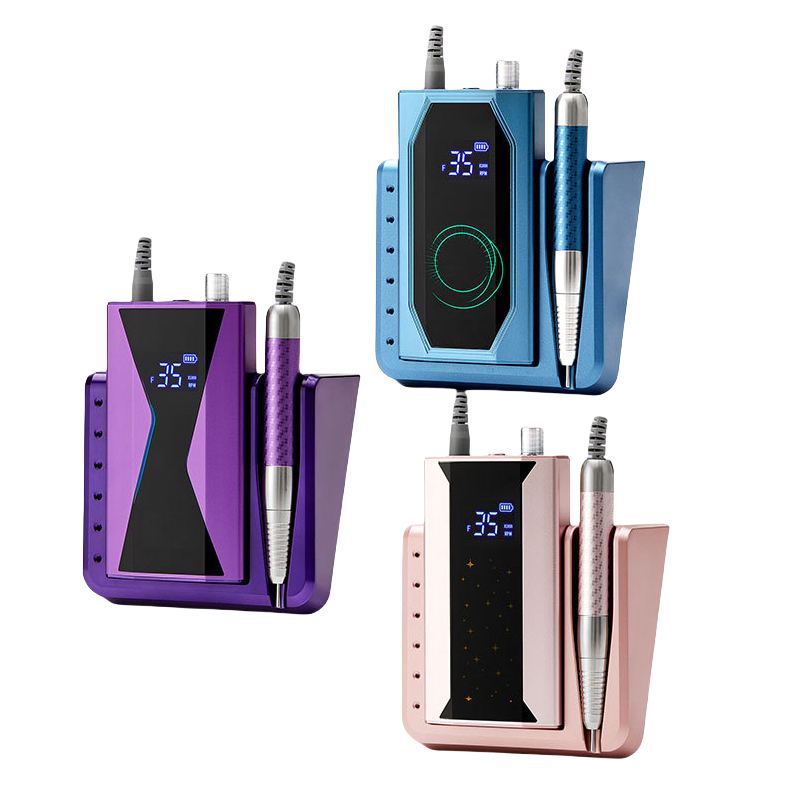 Nail Drill Machine - Nail Supplies 85W Brushless Rechargeable Portable