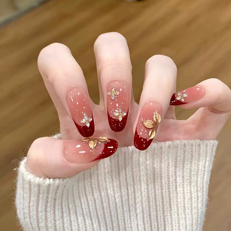Sweet Cool Wine Red Gradient P - Nail Art Red incelemesi ve fiyatı