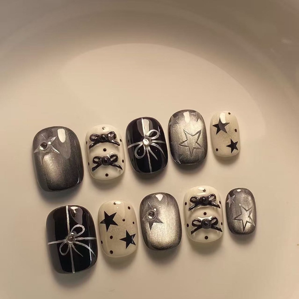 10 Pieces Autumn Winter Simple - Nail Art Cat Eye Simple incelemesi ve fiyatı