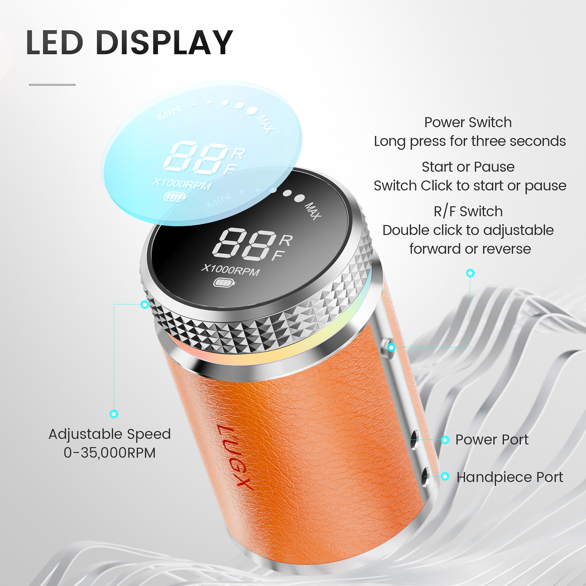 2026 LUGX 2024 New Waterproof  - Nail Drill Machine incelemesi ve fiyatı
