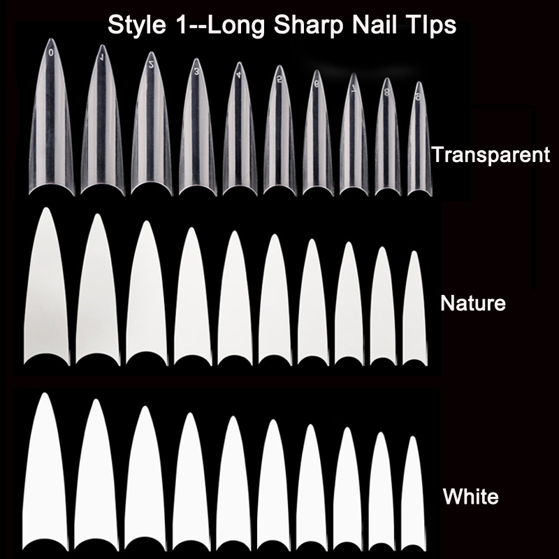 500/600 Pcs/Bag Professional X - Nail Art Xl incelemesi ve fiyatı