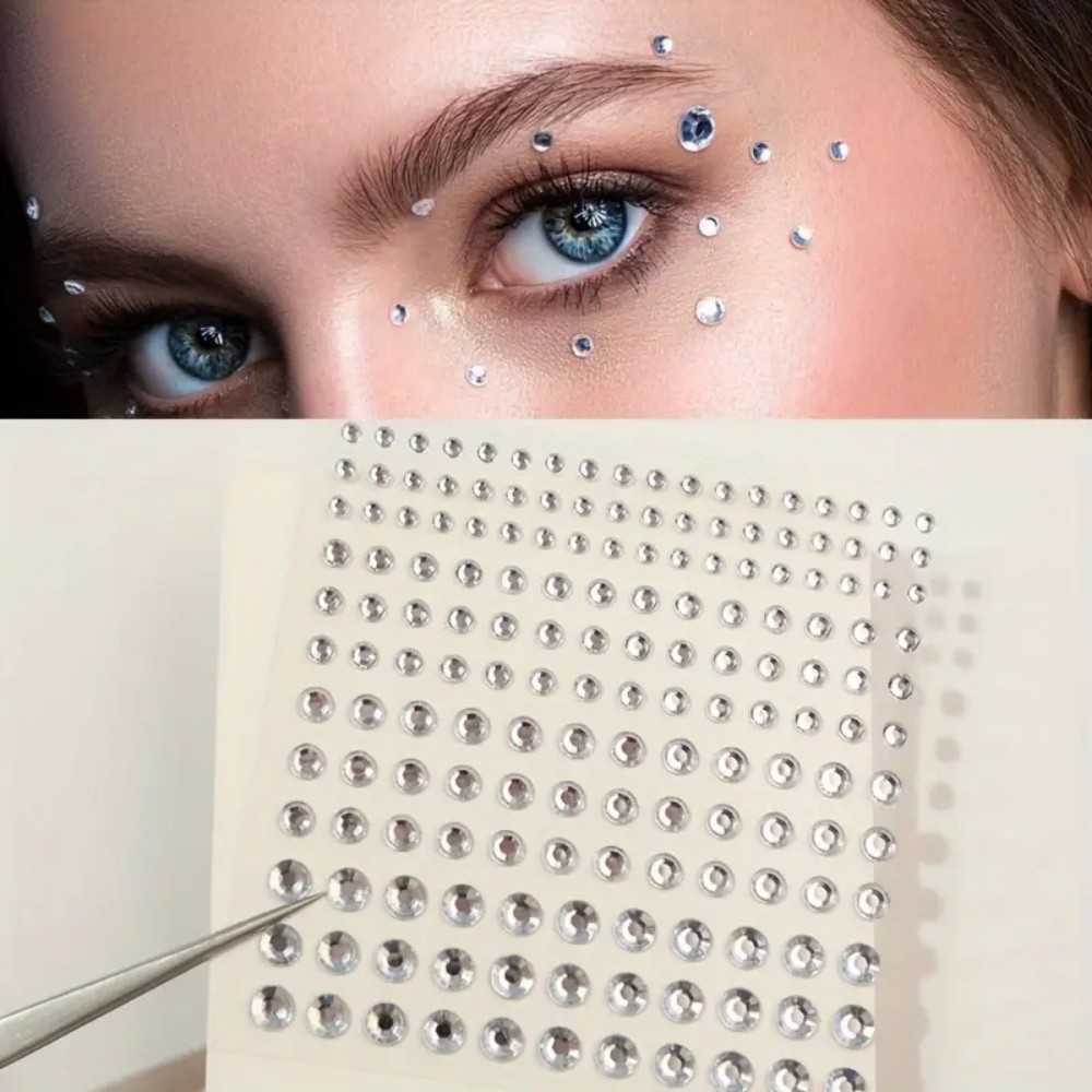 165pcs Self-Adhesive Rhineston - Rhinestone Nail Gem incelemesi ve fiyatı