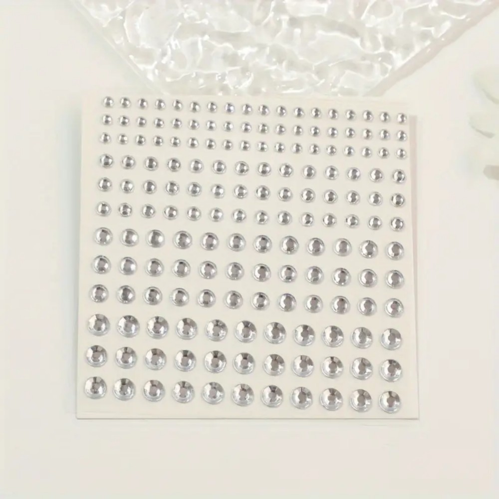 165pcs Self-Adhesive Rhineston - Rhinestone Nail Gem incelemesi ve fiyatı