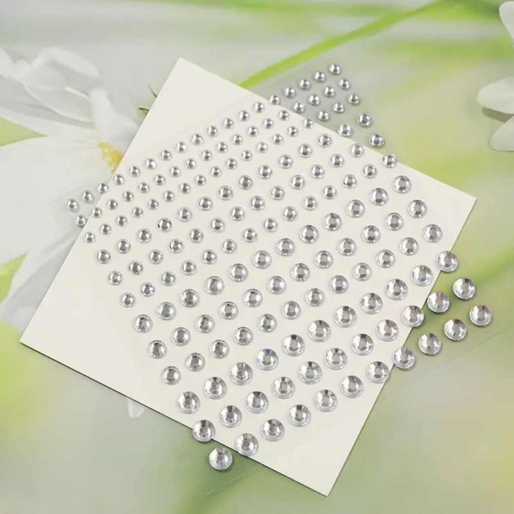 165pcs Self-Adhesive Rhineston - Rhinestone Nail Gem incelemesi ve fiyatı