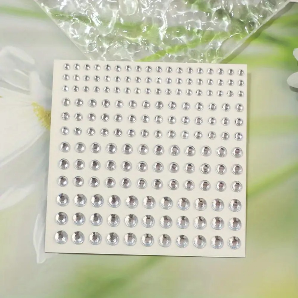 165pcs Self-Adhesive Rhineston - Rhinestone Nail Gem incelemesi ve fiyatı