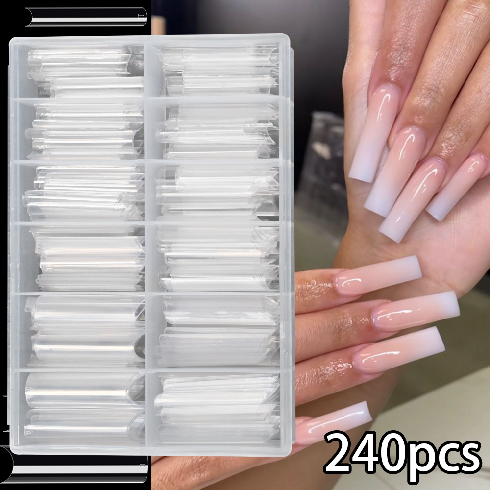 240pcs/Box XXL C Curve Straigh - Nail Art Xl incelemesi ve fiyatı