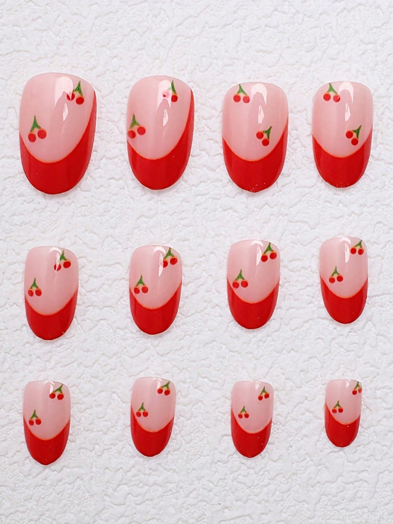 French Sakura Press On Nails 2 - Nail Art Red incelemesi ve fiyatı