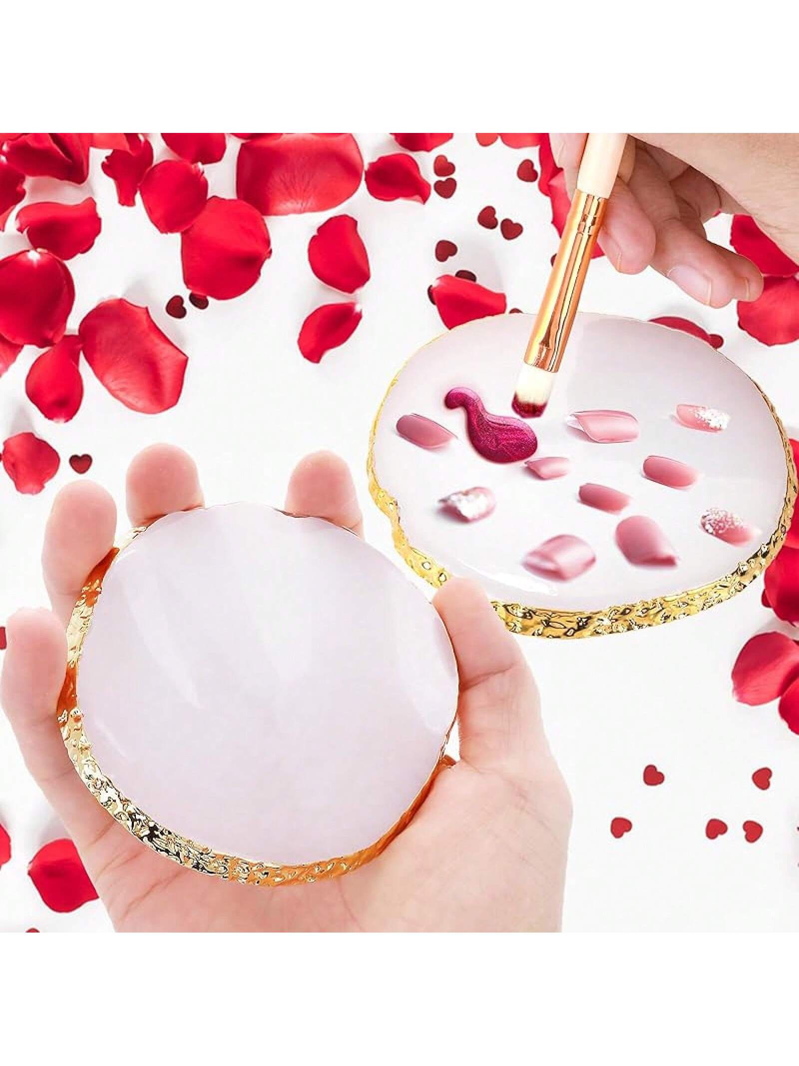 Resin Nail Art Palette, Nail P - Nail Art Emerald incelemesi ve fiyatı