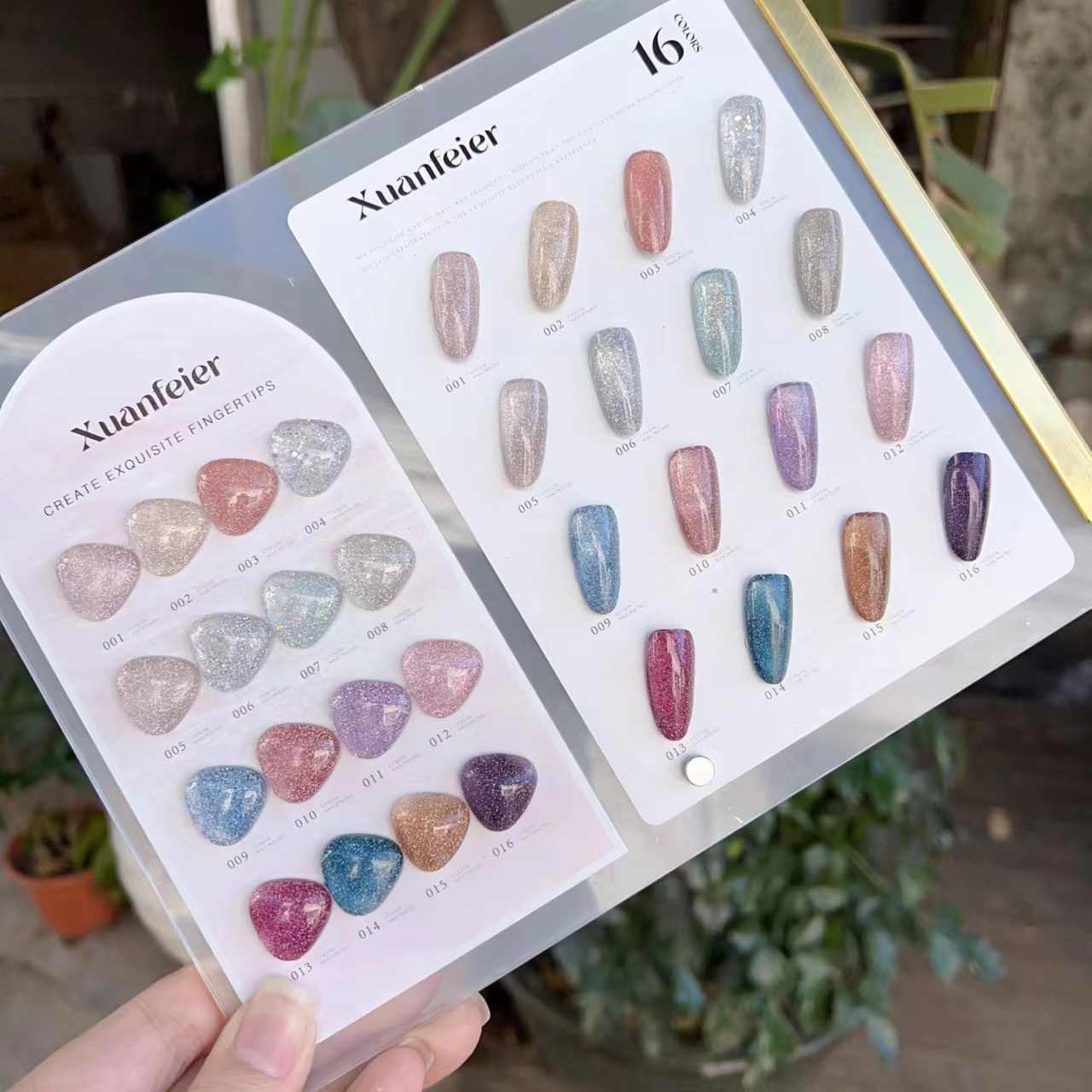 XUANFEIER 16 colors Broken dia - Nail Art Gel incelemesi ve fiyatı