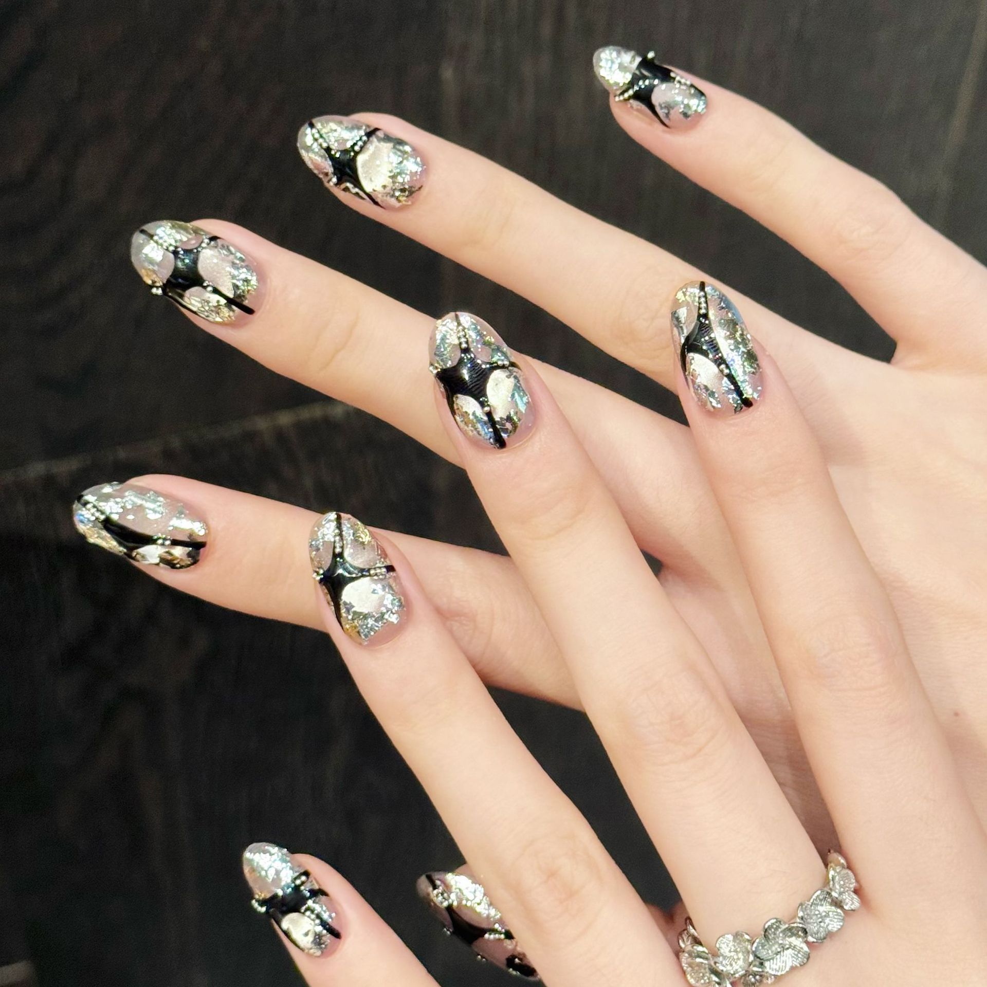 10pcs Pure Hand Pressed Short  - Nail Art Emerald incelemesi ve fiyatı