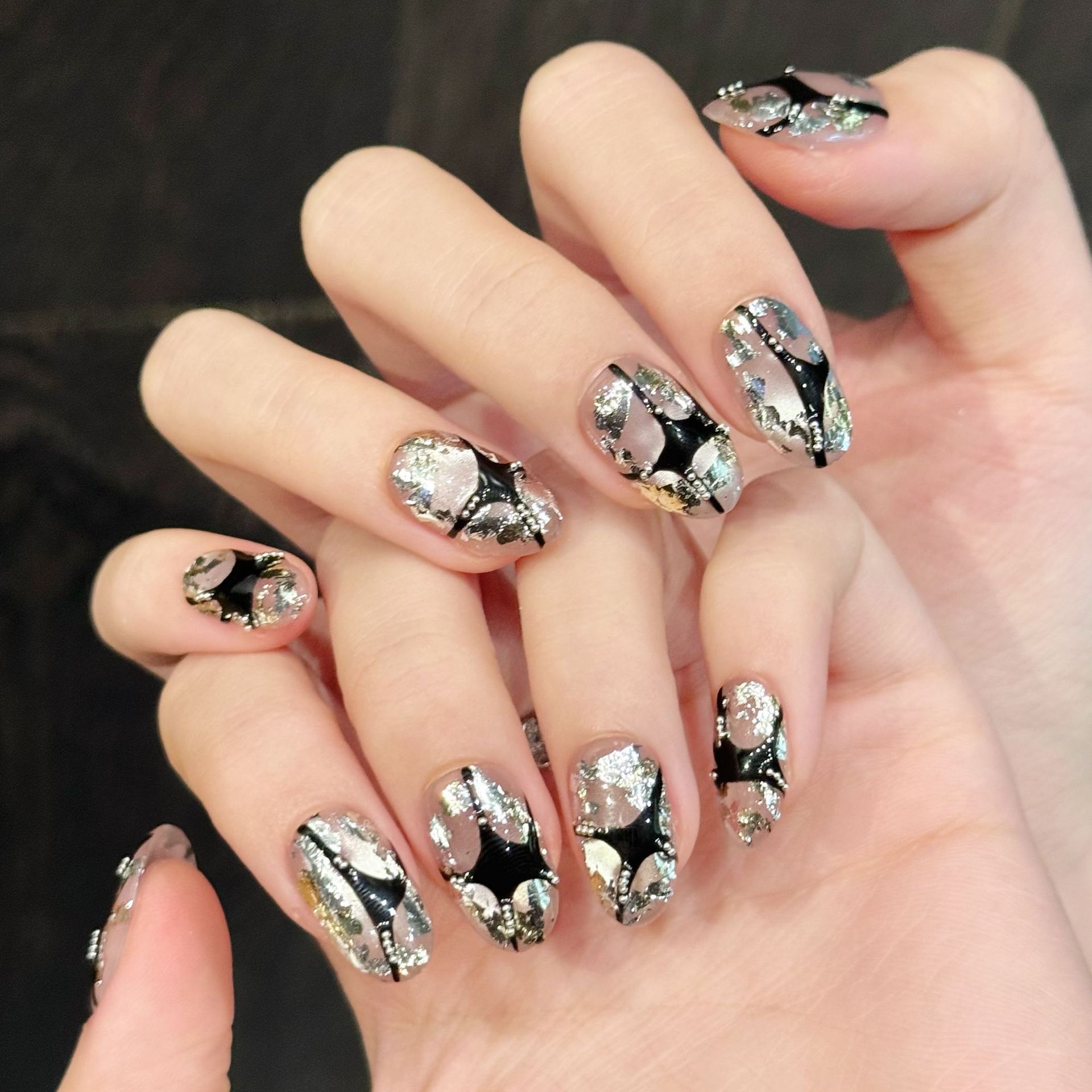 10pcs Pure Hand Pressed Short  - Nail Art Emerald incelemesi ve fiyatı