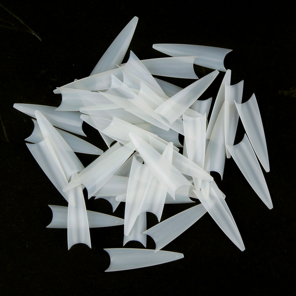 1Bag(600Pcs)Natural Stiletto P - Nail Art Xl incelemesi ve fiyatı