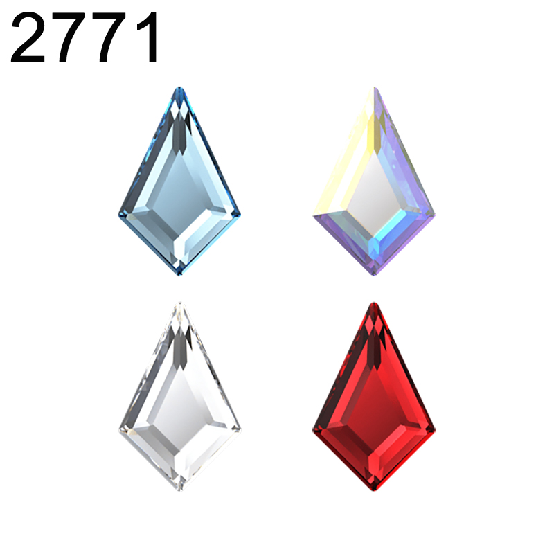 2771 Kite Flat Back No Hotfix  - Nail Art Emerald incelemesi ve fiyatı