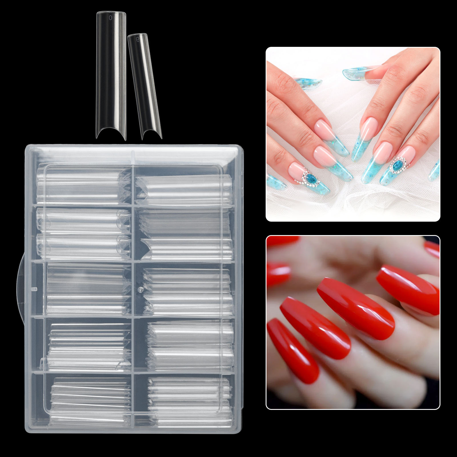100pcs/Box XXL Extra Straight  - Nail Art Xl incelemesi ve fiyatı
