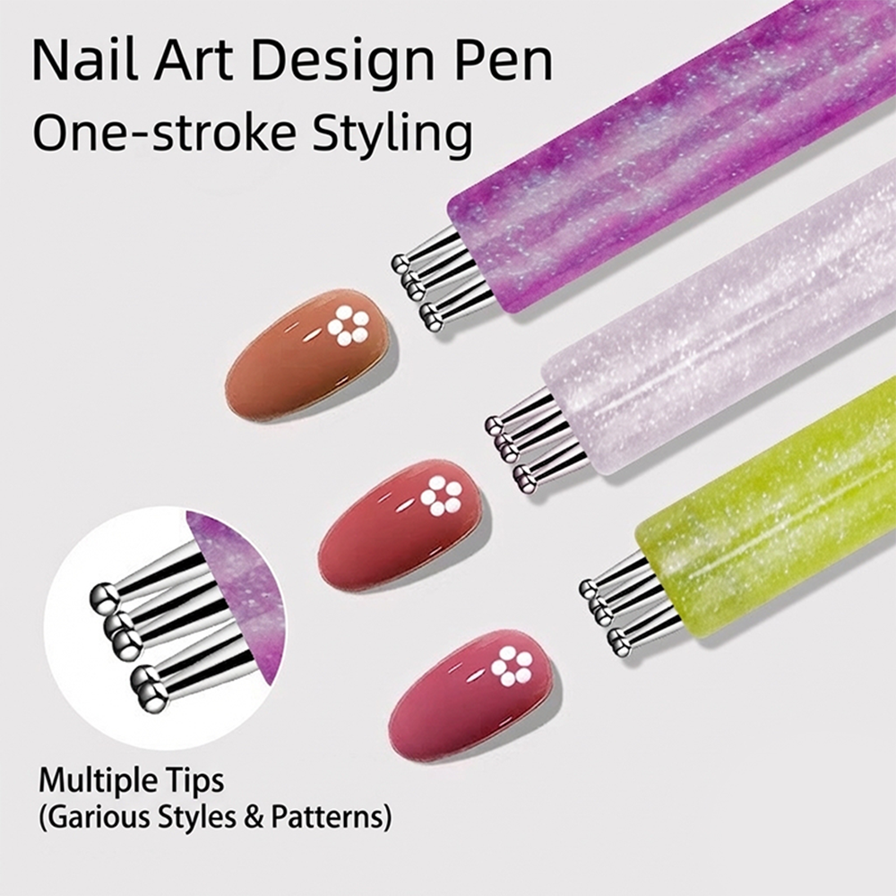 1Pcs 5-Petal Flower Nail Art D - Nail Art One Stroke incelemesi ve fiyatı