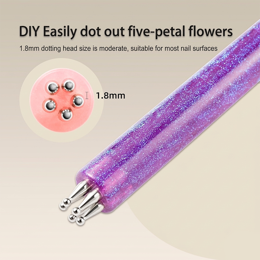 1Pcs 5-Petal Flower Nail Art D - Nail Art One Stroke incelemesi ve fiyatı