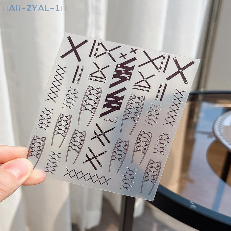 【ZYAL-1】5D Simple Black White  - Nail Art Xl incelemesi ve fiyatı
