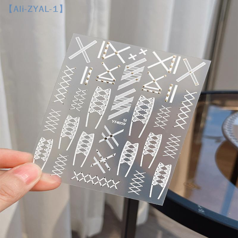 【ZYAL-1】5D Simple Black White  - Nail Art Xl incelemesi ve fiyatı