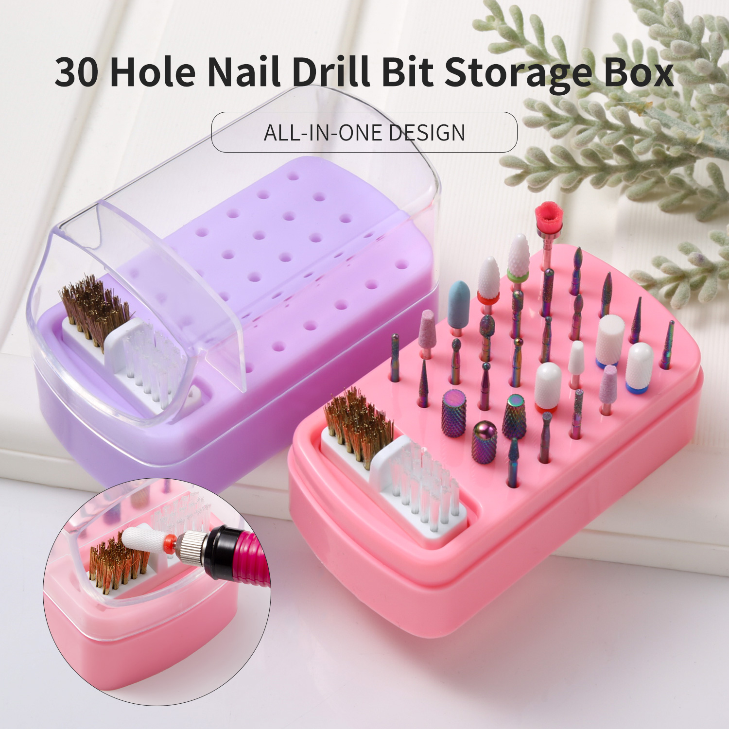 30 Slots Nail Drill Bits Organ - Nail Drill Machine incelemesi ve fiyatı