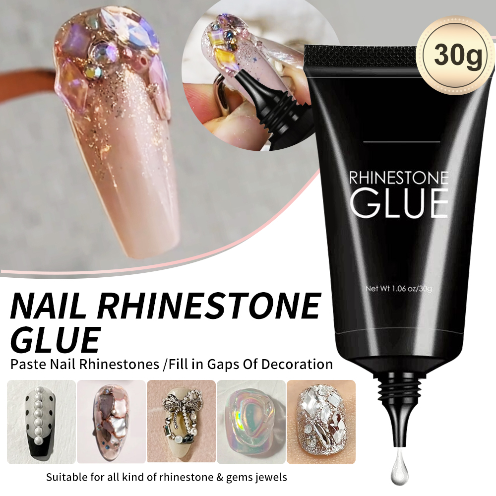 1pc Nail Rhinestone Glue Gel f - Rhinestone Nail Gem incelemesi ve fiyatı