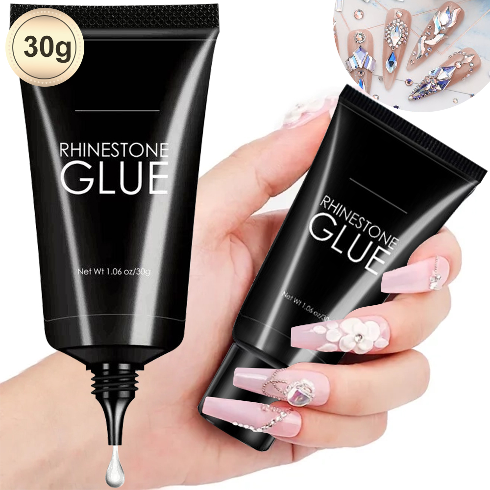 1pc Nail Rhinestone Glue Gel f - Rhinestone Nail Gem incelemesi ve fiyatı