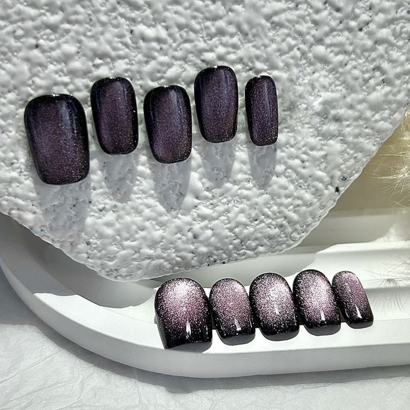 10 Pieces Mysterious Simple Sh - Nail Art Cat Eye Simple incelemesi ve fiyatı