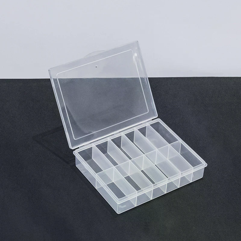 12 Grids Transparent Empty Nai - Rhinestone Nail Gem incelemesi ve fiyatı