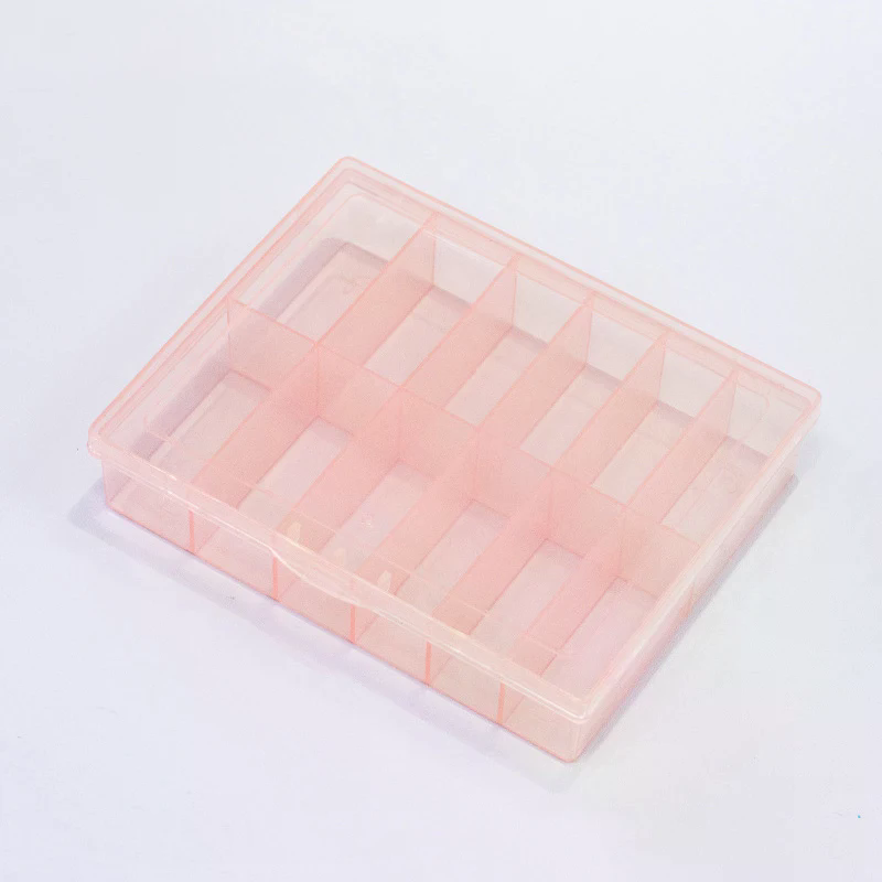 12 Grids Transparent Empty Nai - Rhinestone Nail Gem incelemesi ve fiyatı