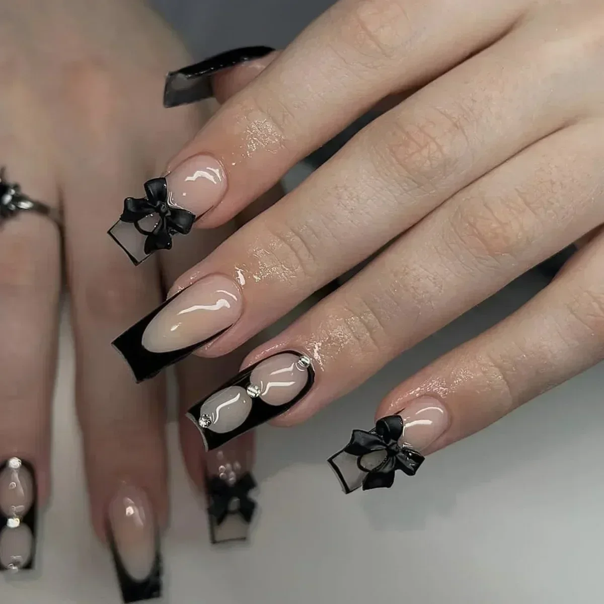 24Pcs French Tip Square Press  - Nail Art Xl incelemesi ve fiyatı
