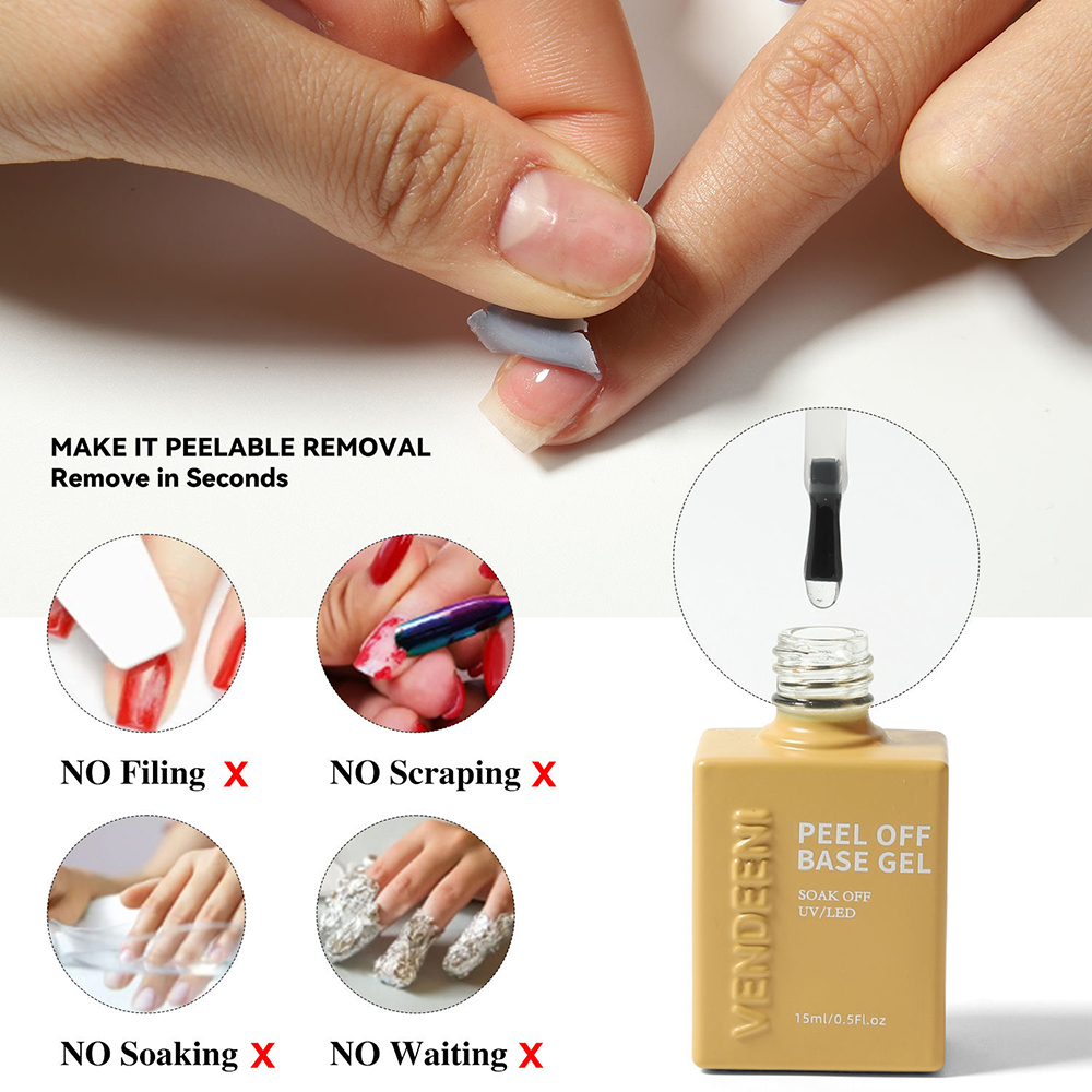 Vendeeni TPO HEMA FREE Easy Pe - Peel Off Base Coat incelemesi ve fiyatı