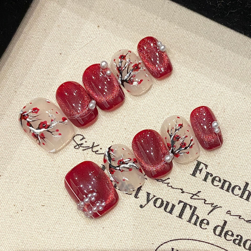 Wholesale Nail Art Crystal Cat - Nail Art Red incelemesi ve fiyatı