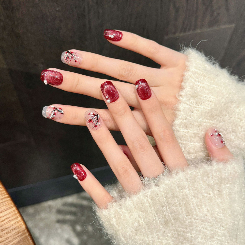 Wholesale Nail Art Crystal Cat - Nail Art Red incelemesi ve fiyatı