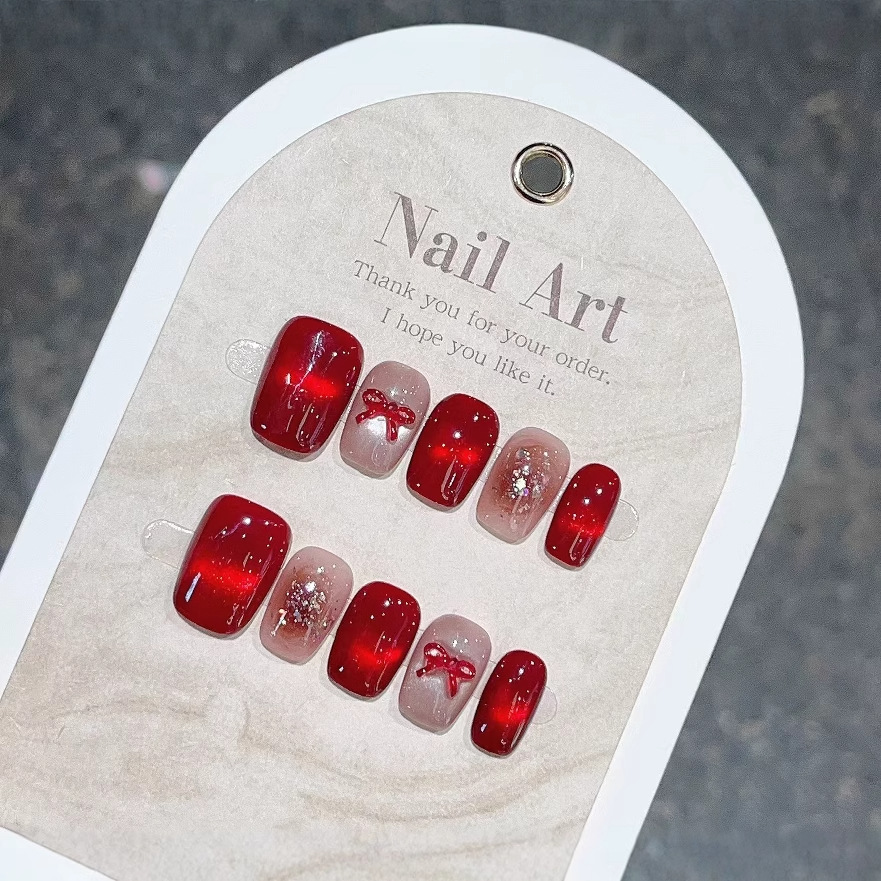 Wholesale Nail Art Crystal Cat - Nail Art Red incelemesi ve fiyatı