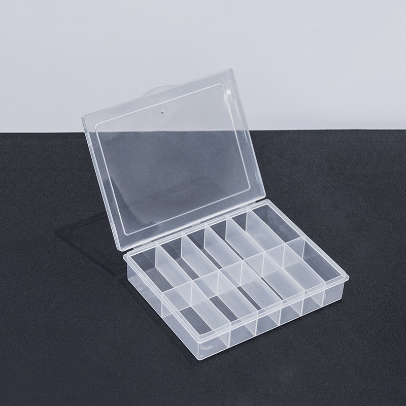 1pcs 12 Grids Transparent Empt - Rhinestone Nail Gem incelemesi ve fiyatı