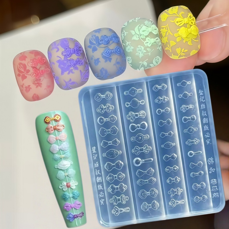 Chinese Style Nail Art Mold wi - Nail Art Vintage incelemesi ve fiyatı