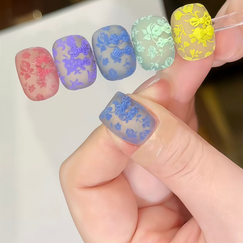 Chinese Style Nail Art Mold wi - Nail Art Vintage incelemesi ve fiyatı