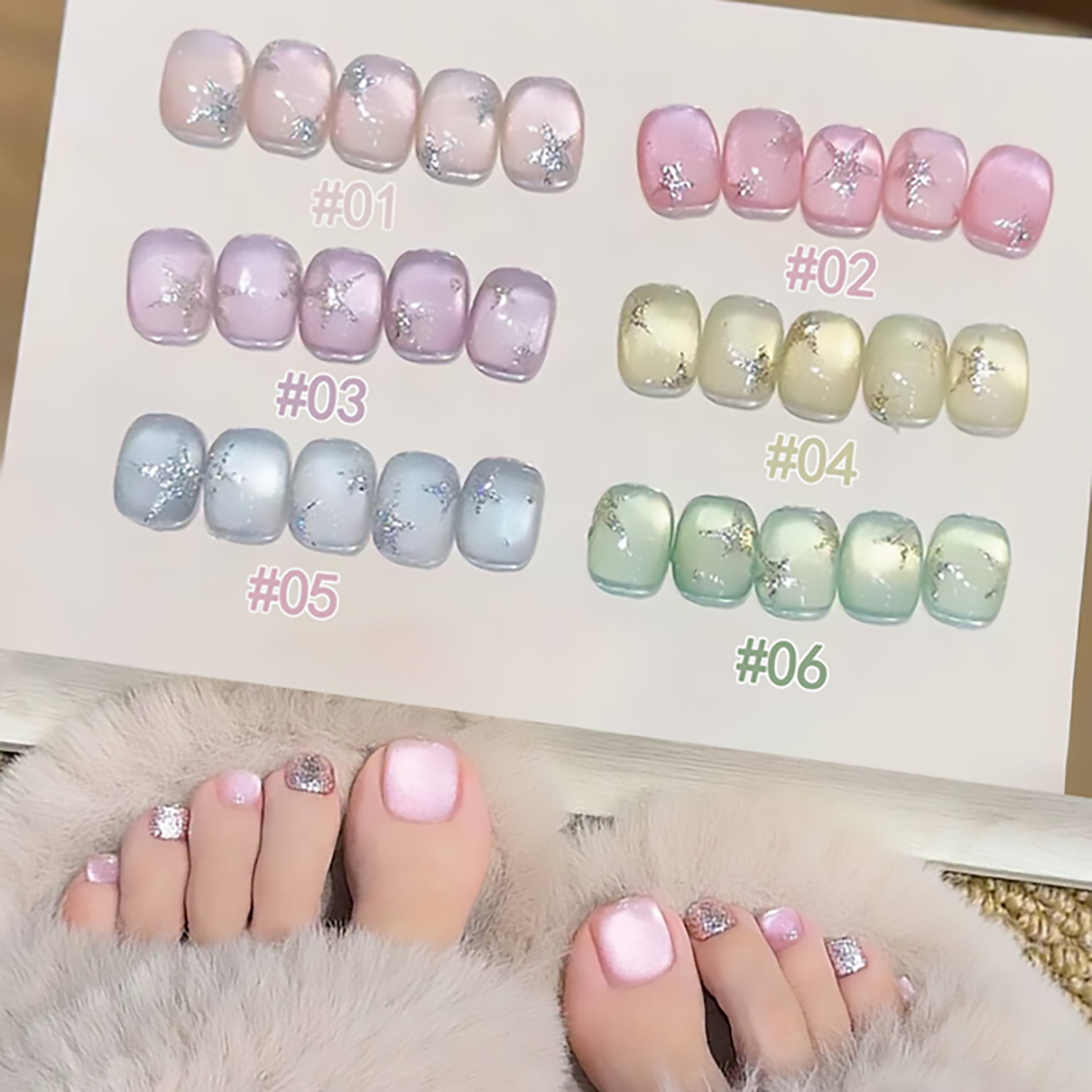 SHAKA 1pcs Summer Selection Sp - Nail Art Cat Eye Simple incelemesi ve fiyatı