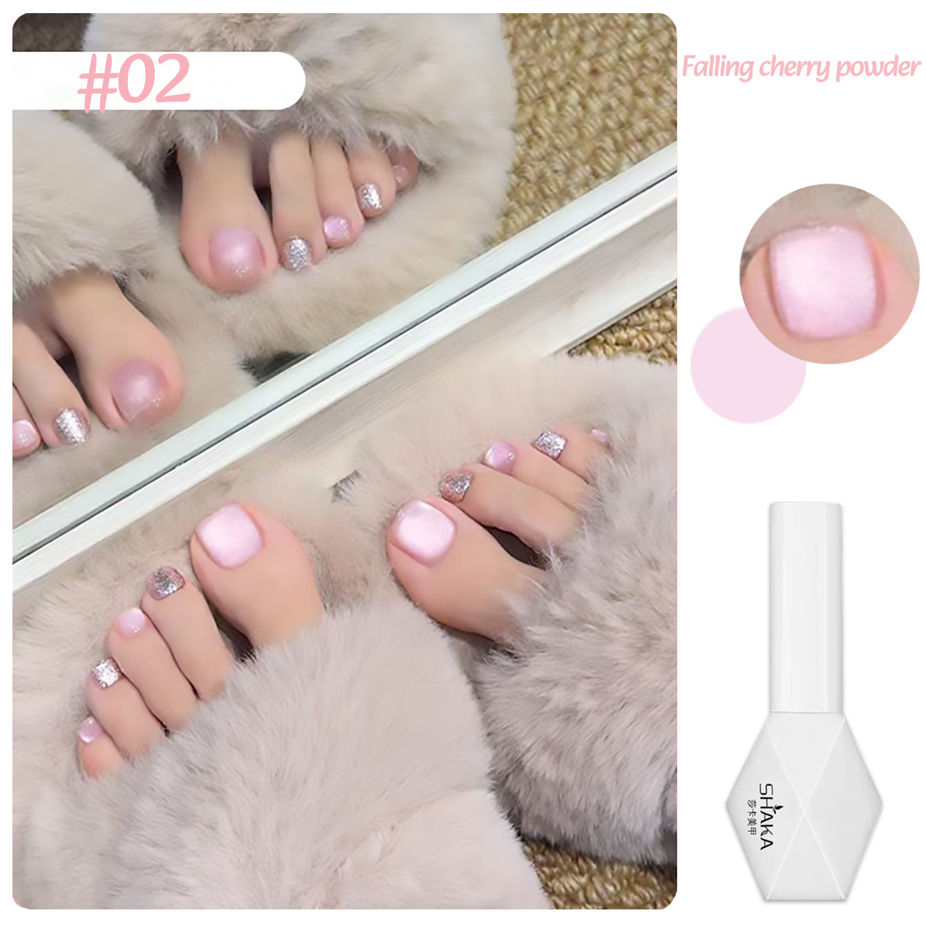 SHAKA 1pcs Summer Selection Sp - Nail Art Cat Eye Simple incelemesi ve fiyatı