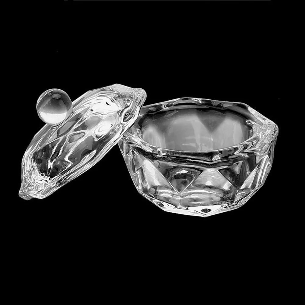 1Pcs Crystal Glass Dappen Dish - Nail Art Xl incelemesi ve fiyatı