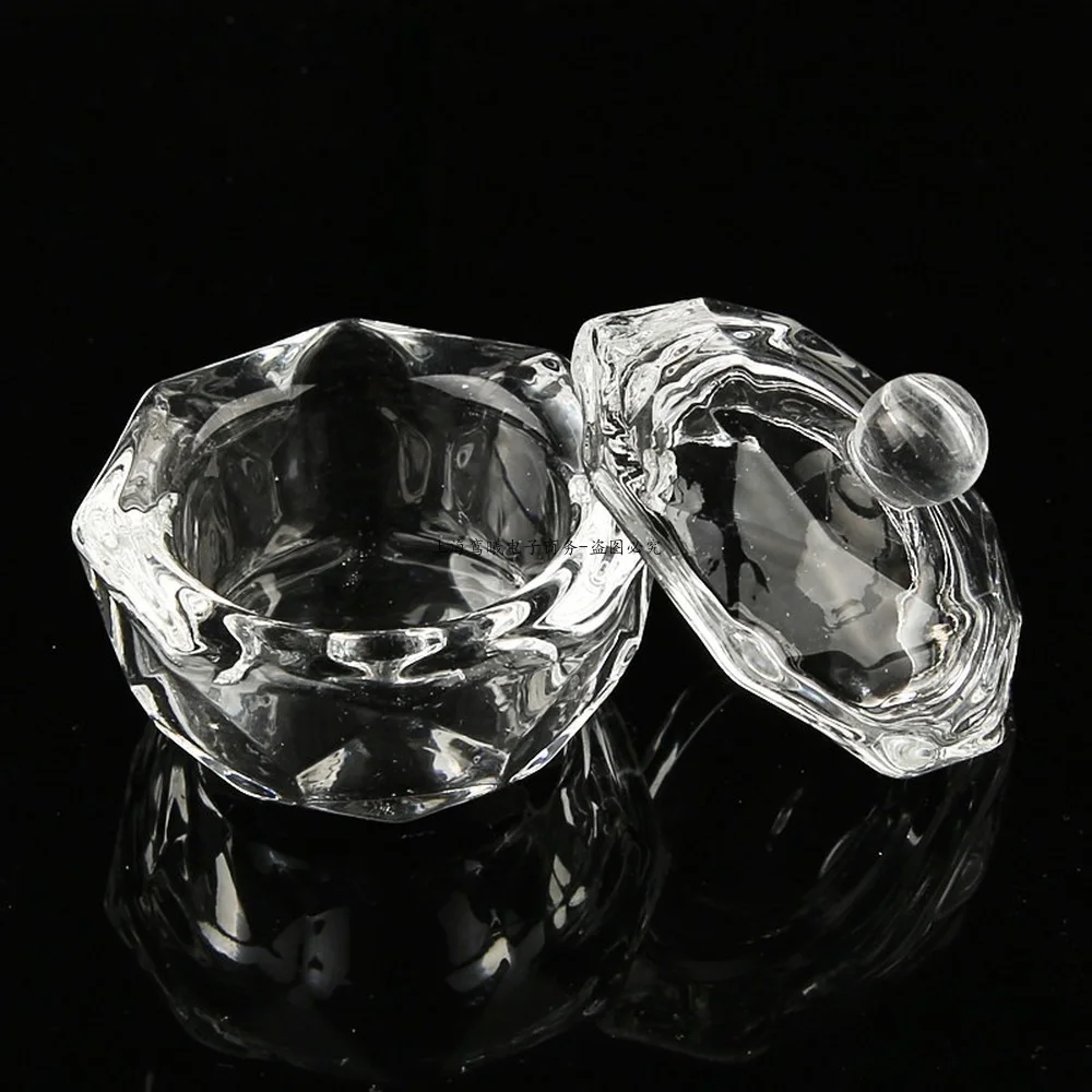 1Pcs Crystal Glass Dappen Dish - Nail Art Xl incelemesi ve fiyatı