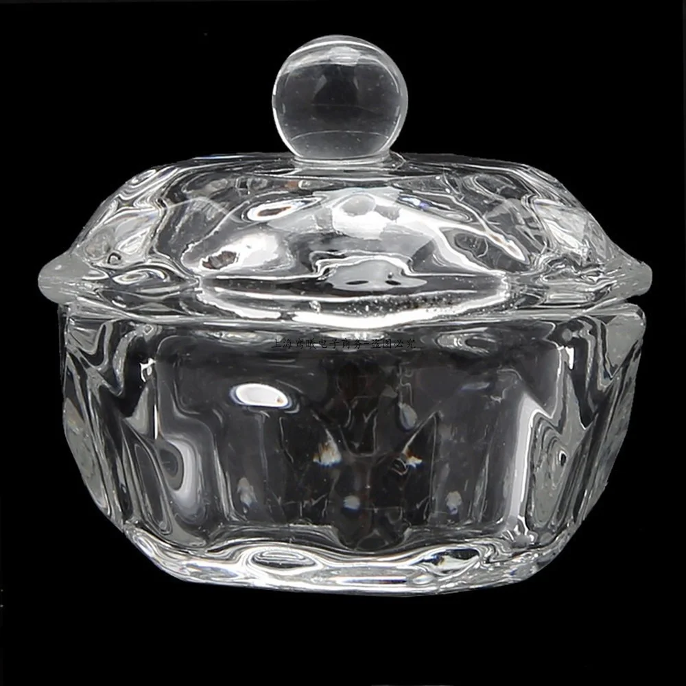 1Pcs Crystal Glass Dappen Dish - Nail Art Xl incelemesi ve fiyatı