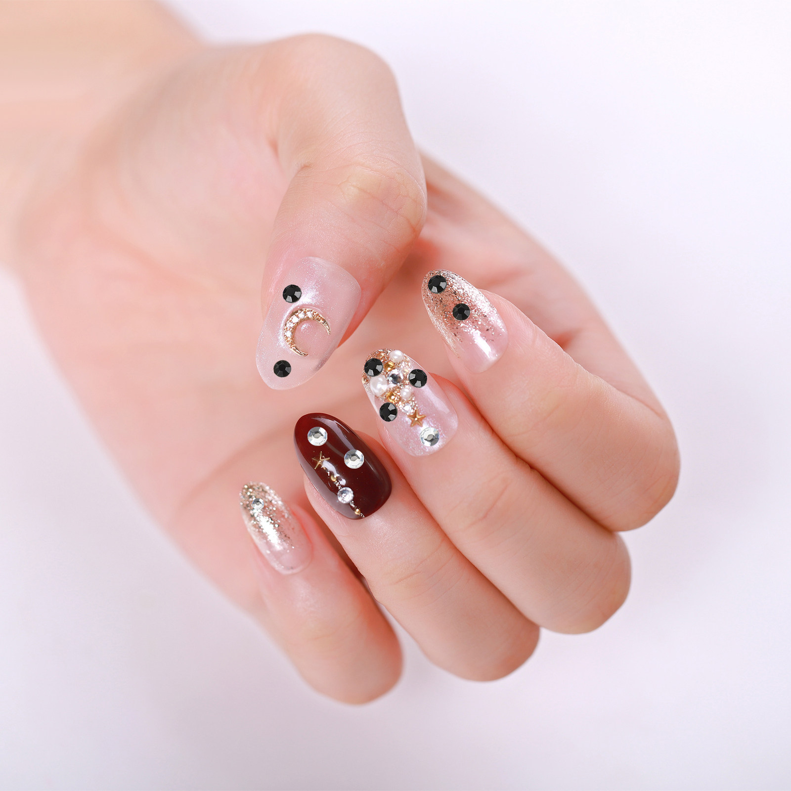 10Pcs Water Drill Decoration S - Rhinestone Nail Gem incelemesi ve fiyatı