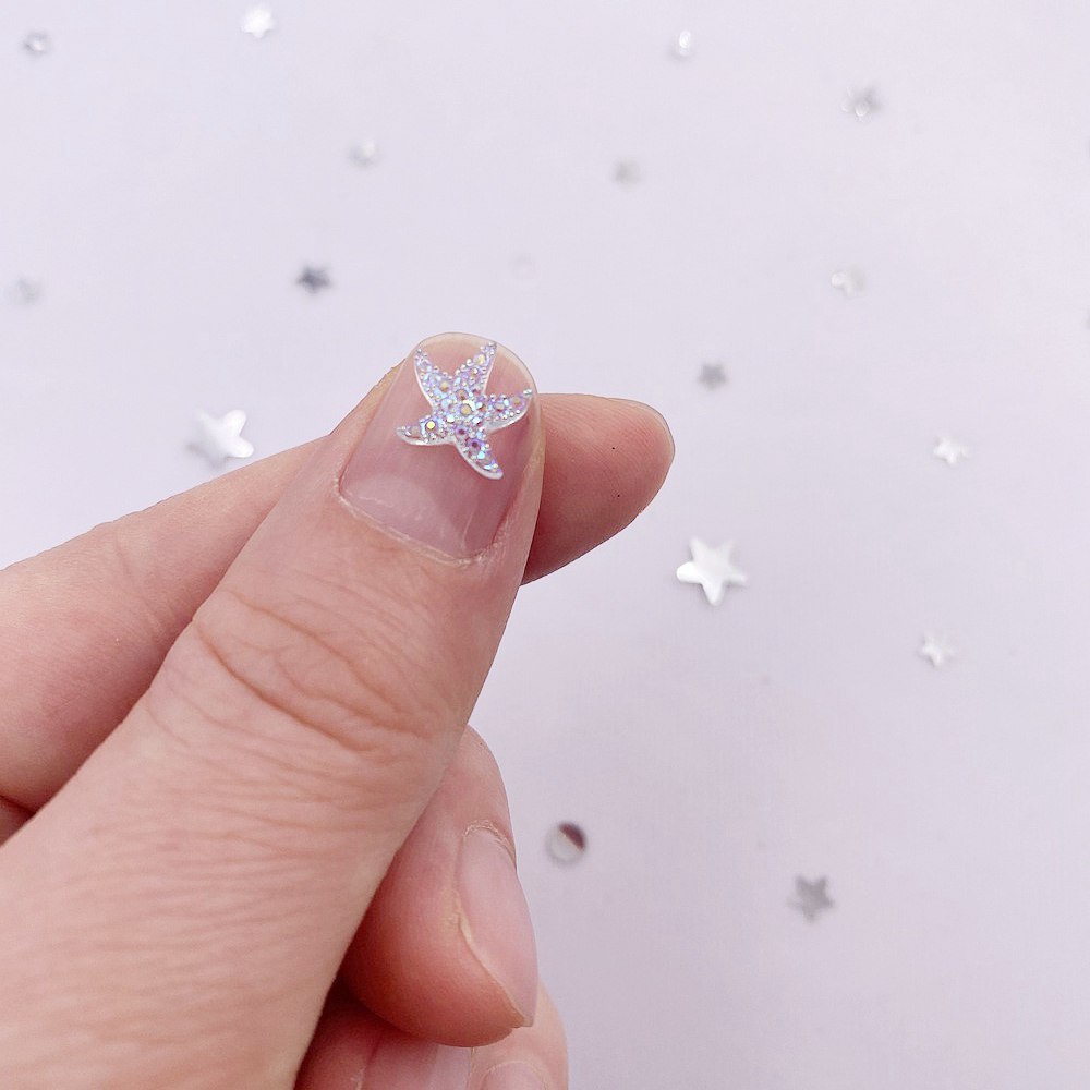 10mm Mini Shiny Star Nail Art  - Rhinestone Nail Gem incelemesi ve fiyatı