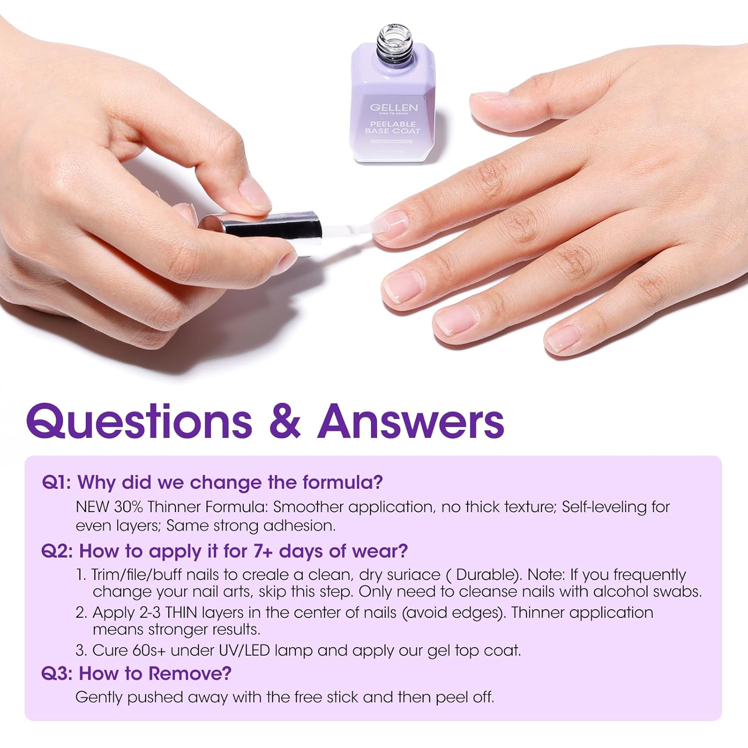 Peel Off Base Gel Long Wear Su - Peel Off Base Coat incelemesi ve fiyatı