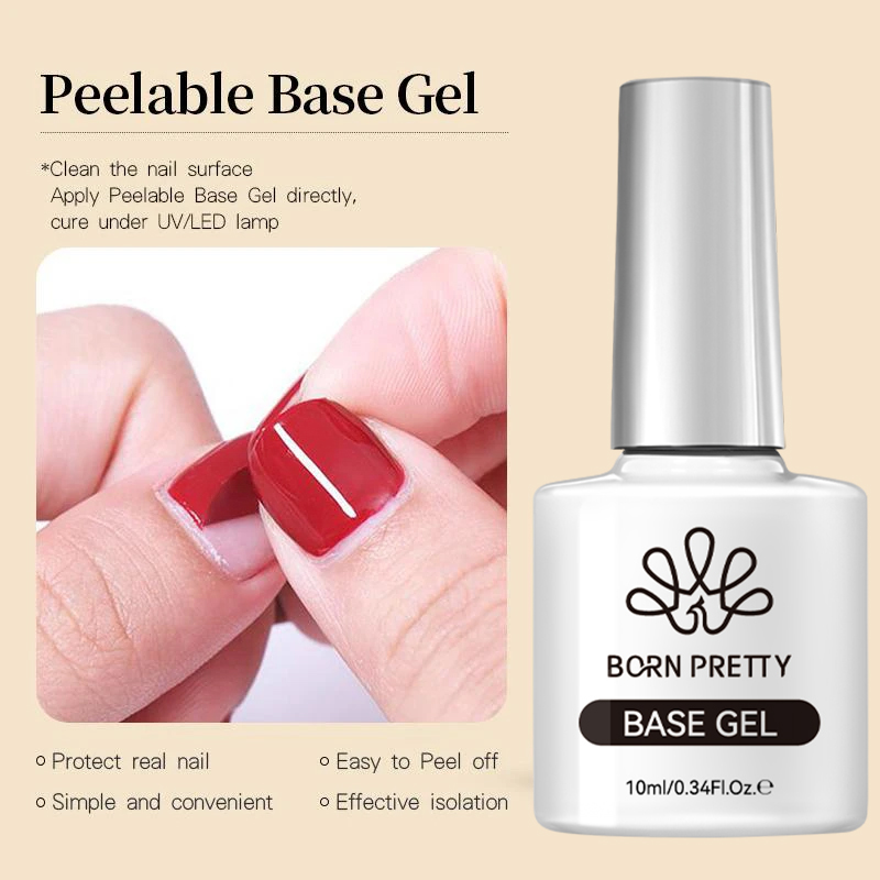 BORN PRETTY Peel Off Base Gel  - Peel Off Base Coat incelemesi ve fiyatı