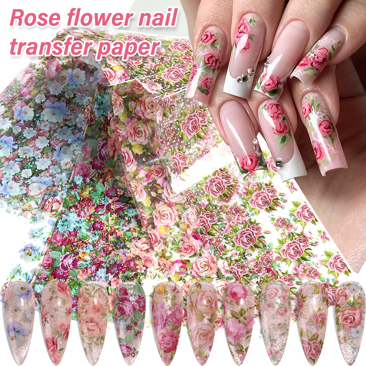 10pcs Vintage Blending Spring  - Nail Art Vintage incelemesi ve fiyatı