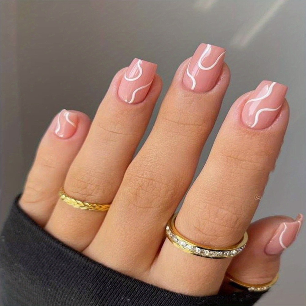 24pcs French Simple Cherry Red - Nail Art Red incelemesi ve fiyatı