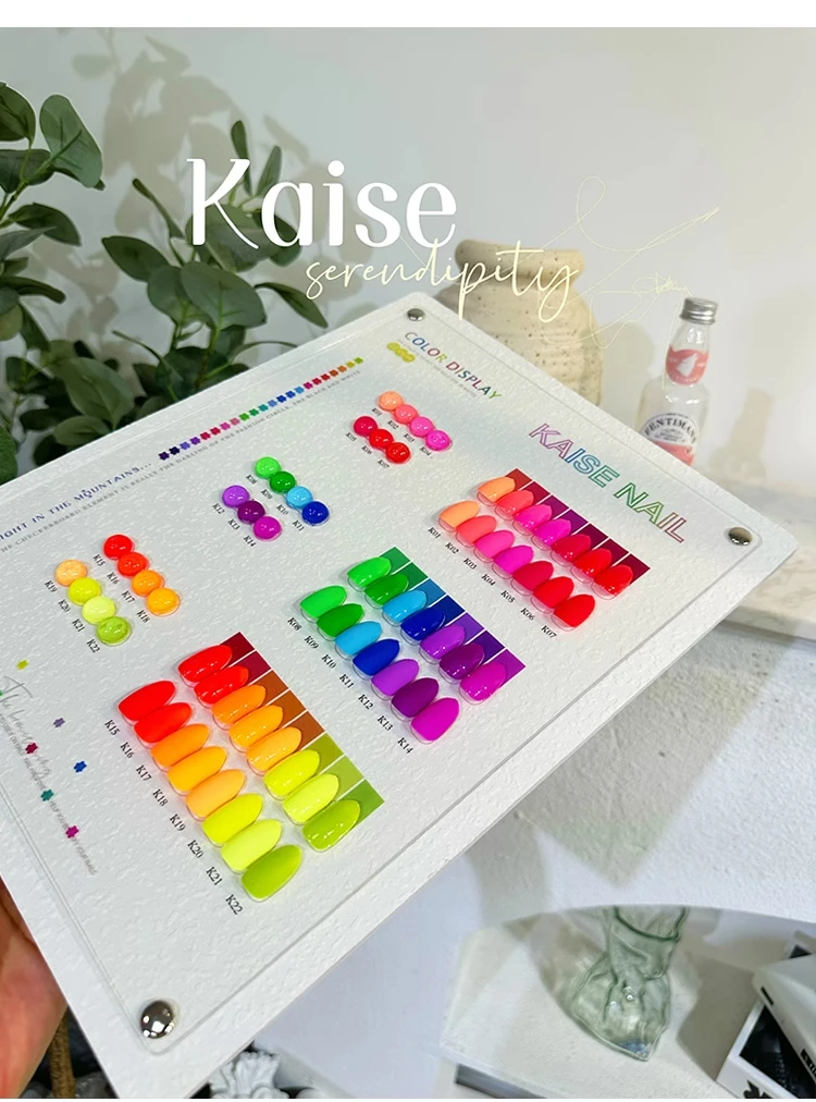 KAISE 22 colors Multicolor Nai - Nail Art Gel incelemesi ve fiyatı